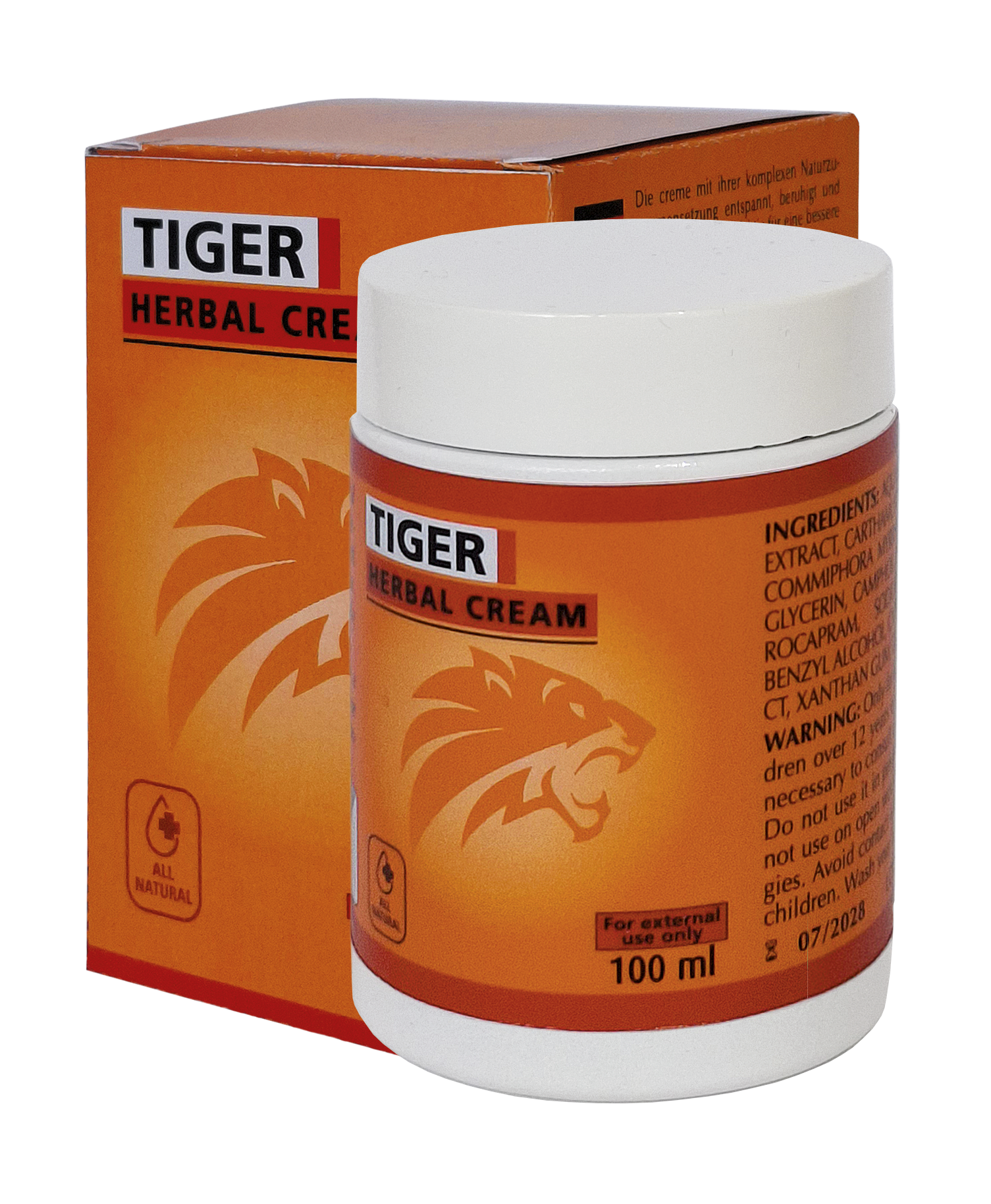 Tiger Herbal krema, 100 ml