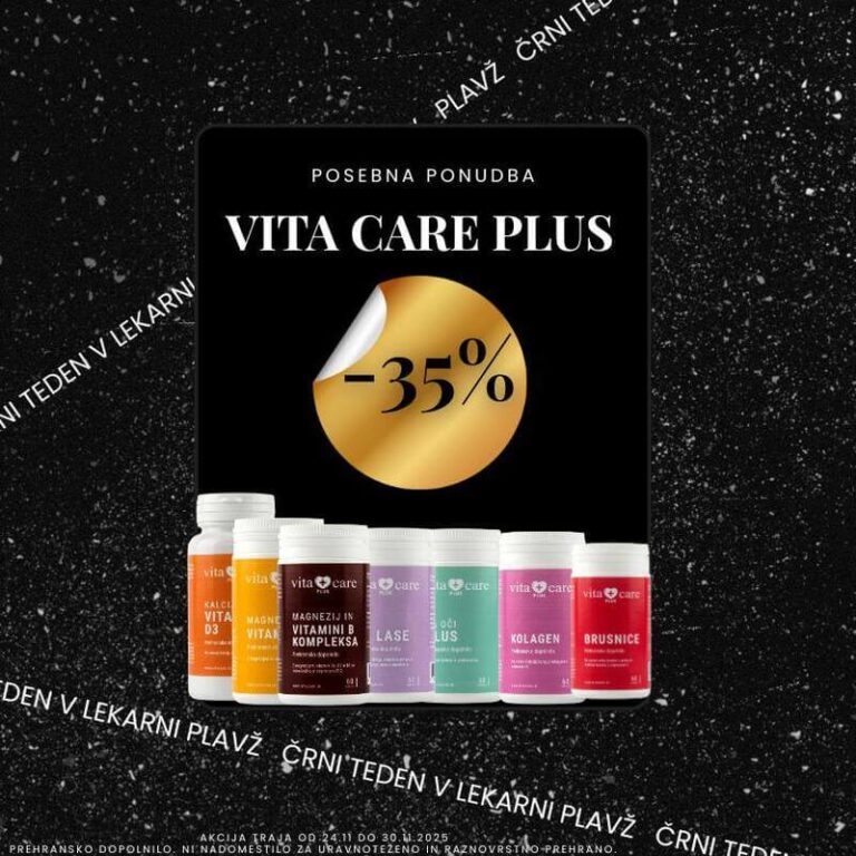 VITACARE ČRNI PETEK | LEKARNA PLAVŽ VITACARE ČRNI PETEK | LEKARNA PLAVŽ