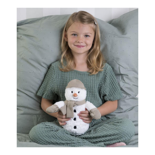 Warmies otroški termofor s sivko – snežak