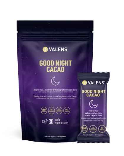 Valens Good Night Cacao vrečke, 30 vrečk