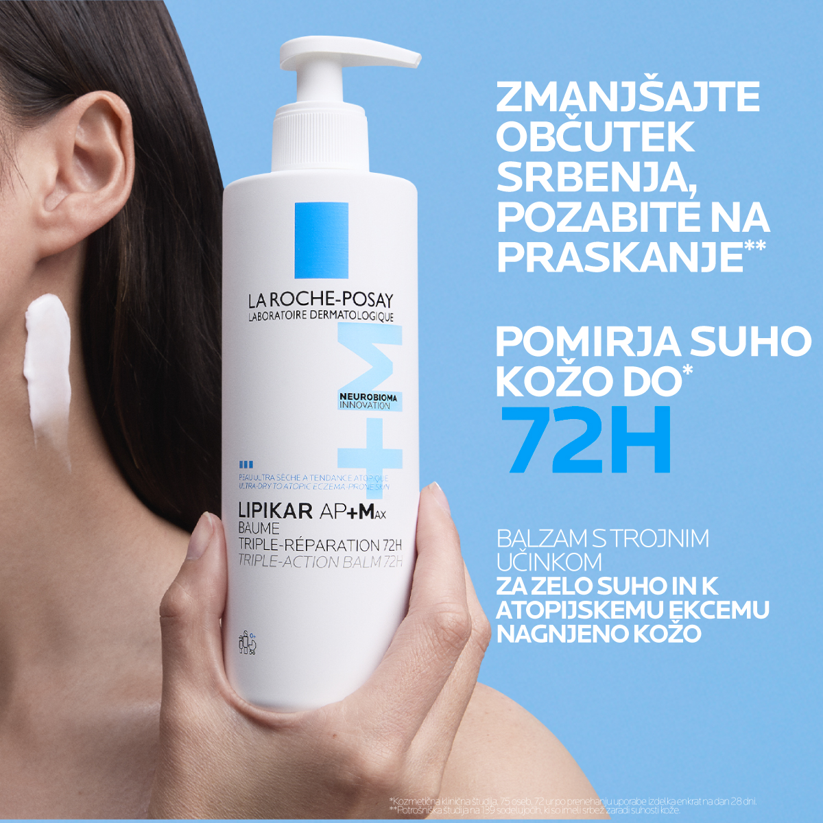 LRP Lipikar AP+Max balzam s trojnim delovanjem, 400 ml