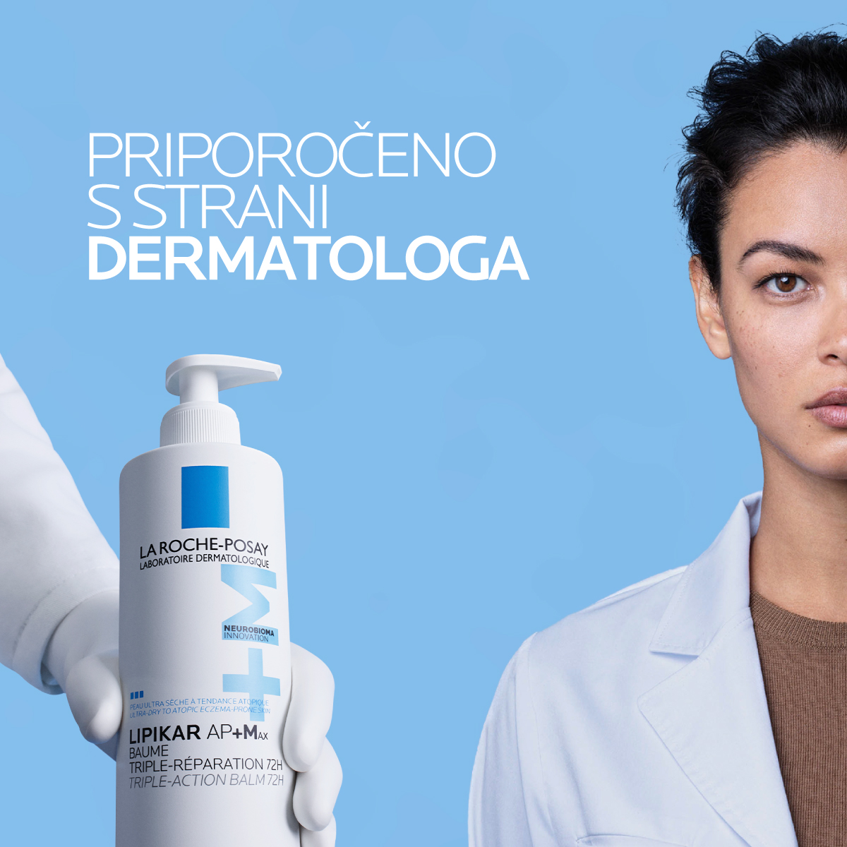 LRP Lipikar AP+Max balzam s trojnim delovanjem, 400 ml