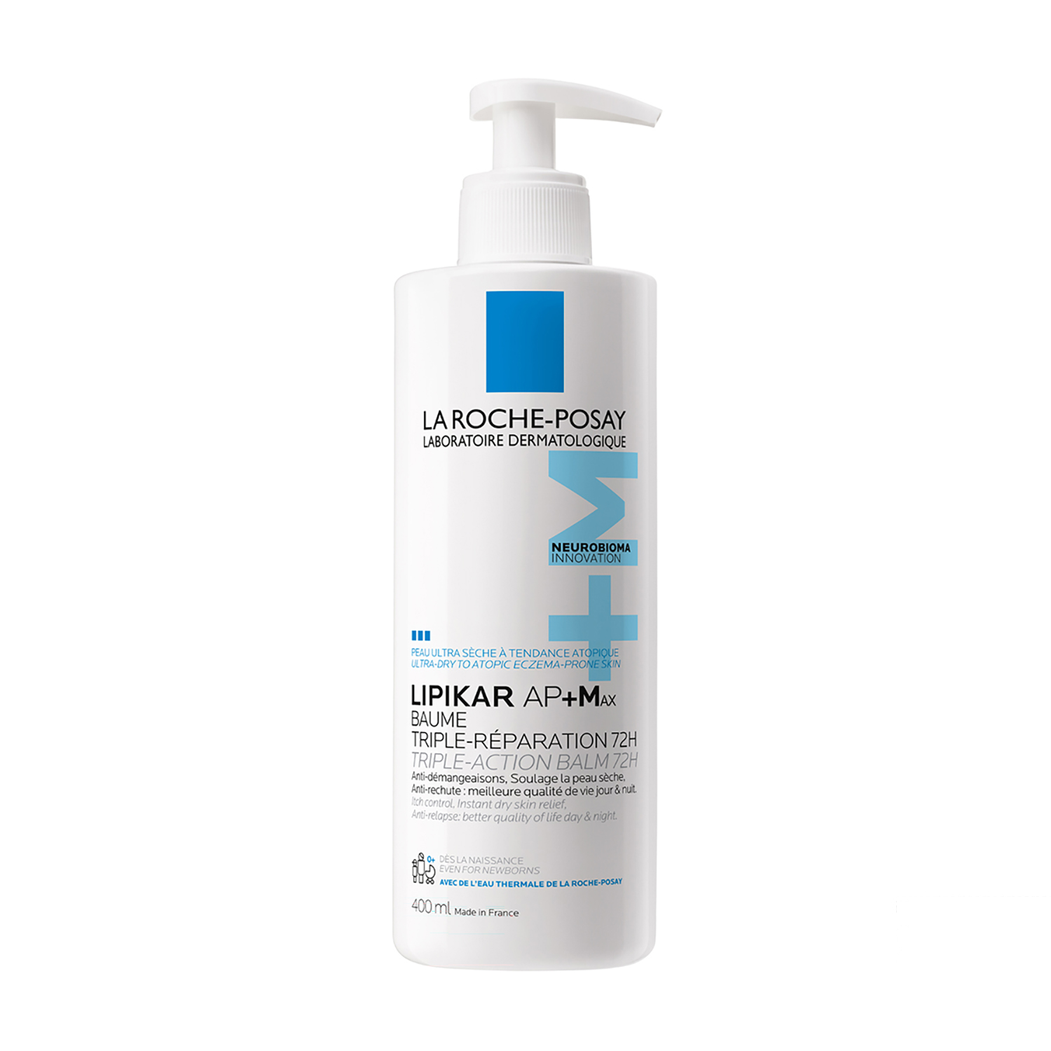 Lipikar Baume AP+M balzam za zelo suho kožo – La Roche-Posay, 400 ml