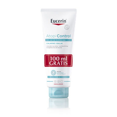Eucerin AtopiControl balzam za telo – akcijsko pakiranje, 400 ml