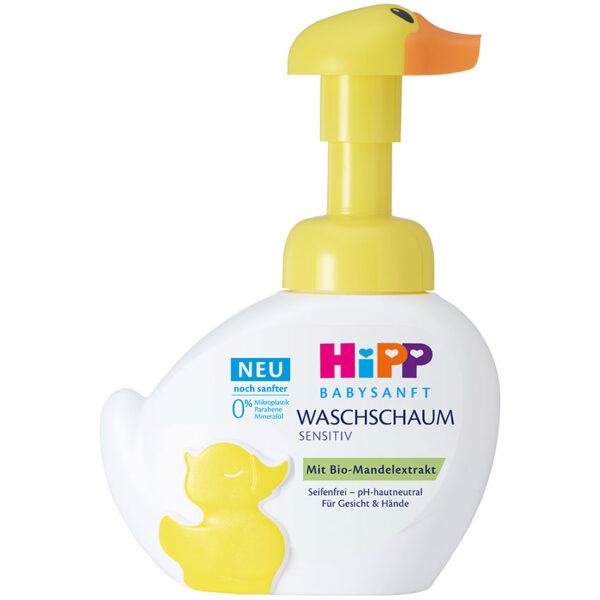 HiPP Babysanft pena za umivanje, 250 ml