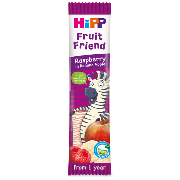 HiPP sadna ploščica banana, jabolko in malina BIO, 23 g