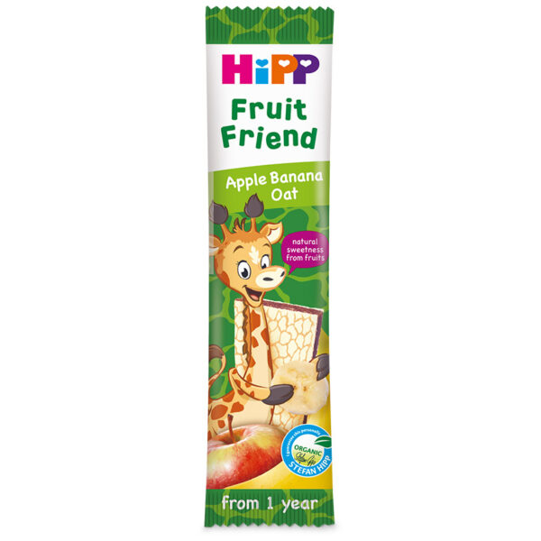 HiPP sadna ploščica banana, jabolko in oves BIO, 23 g