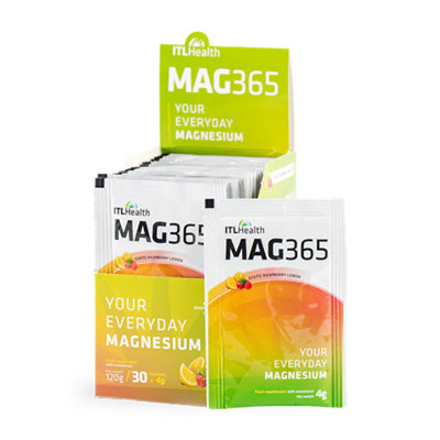 MAG365 ionski magnezijev citrat v prahu, 30 vrečk