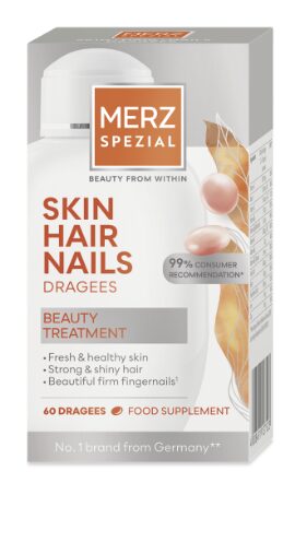 Merz Spezial Skin Hair Nails dražeji, 60 dražejev