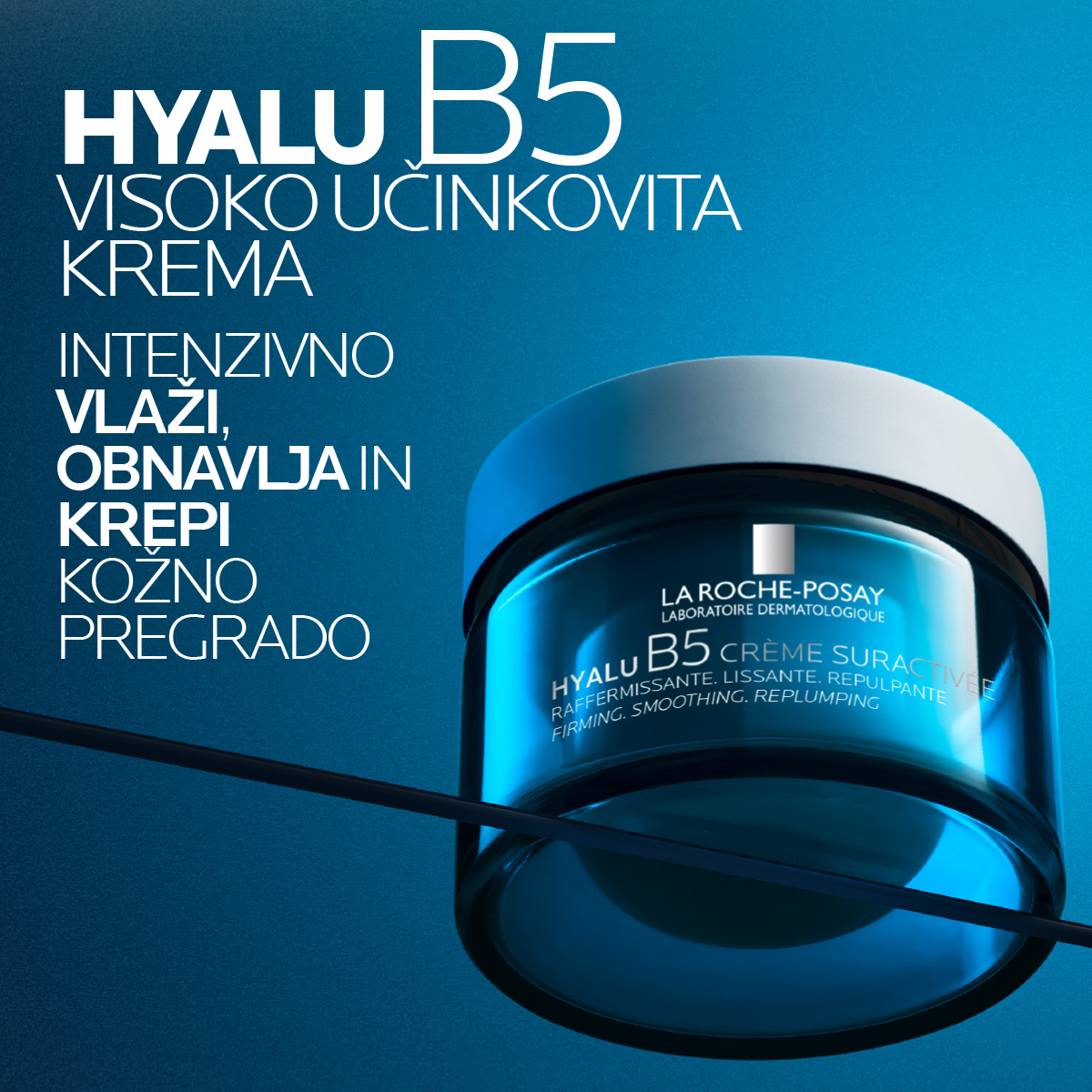 LRP Hyalu B5 visoko učinkovita krema – refill, 50 ml