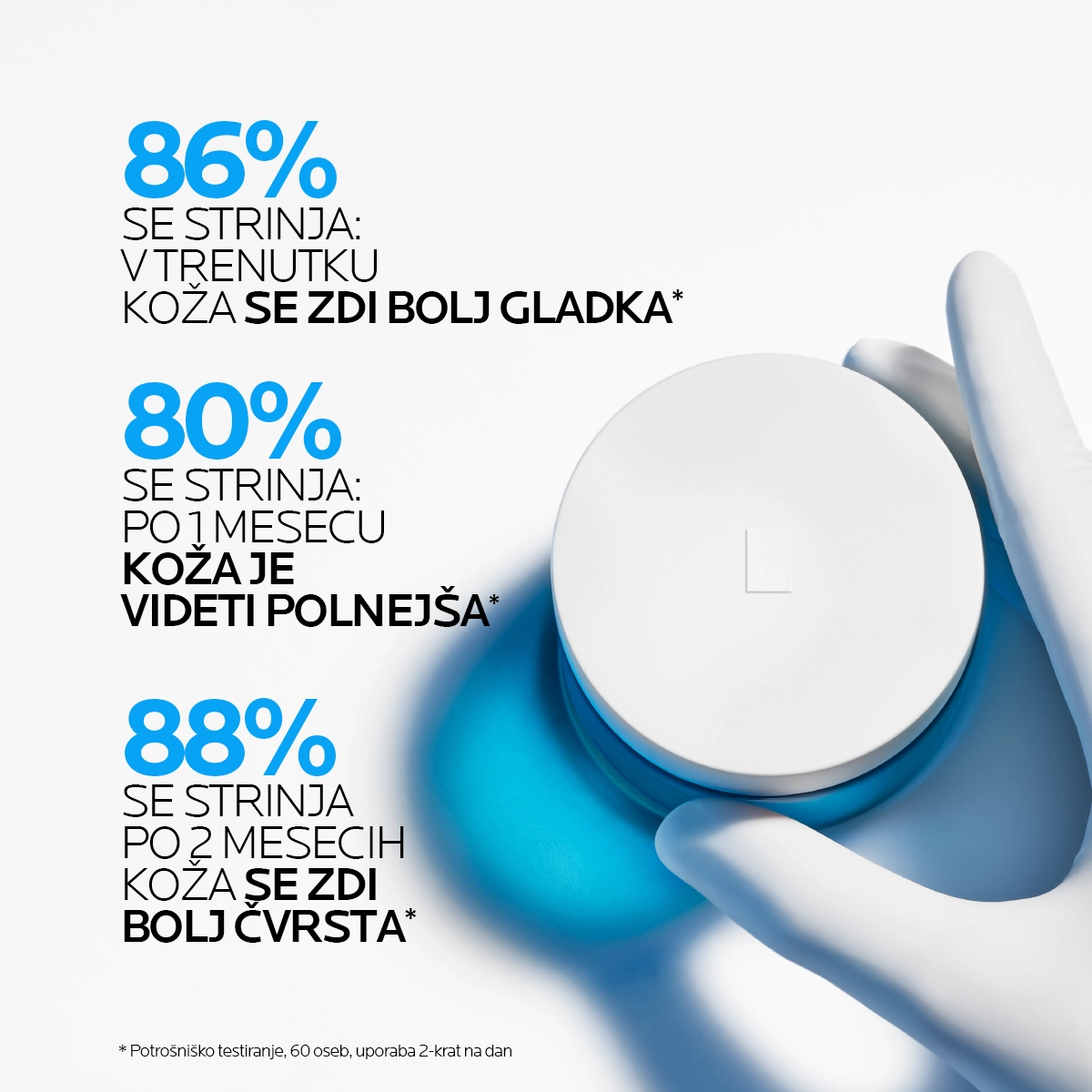 LRP Hyalu B5 visoko učinkovita krema – refill, 50 ml