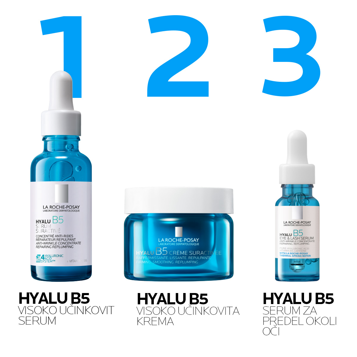 Hyalu B5 visoko učinkovita krema – La Roche-Posay, 50 ml refill