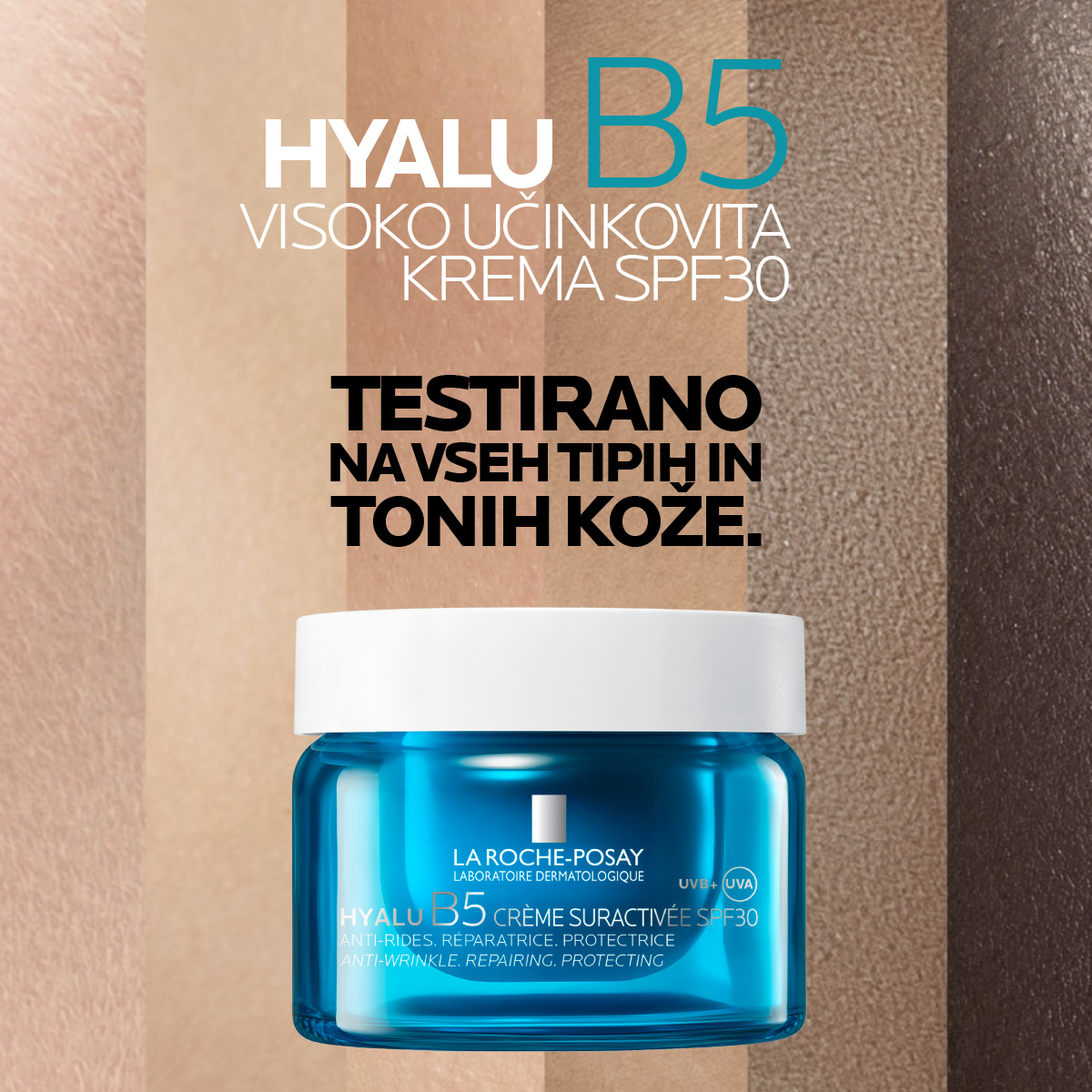 Hyalu B5 visoko učinkovita krema ZF 30 – La Roche-Posay, 50 ml refill