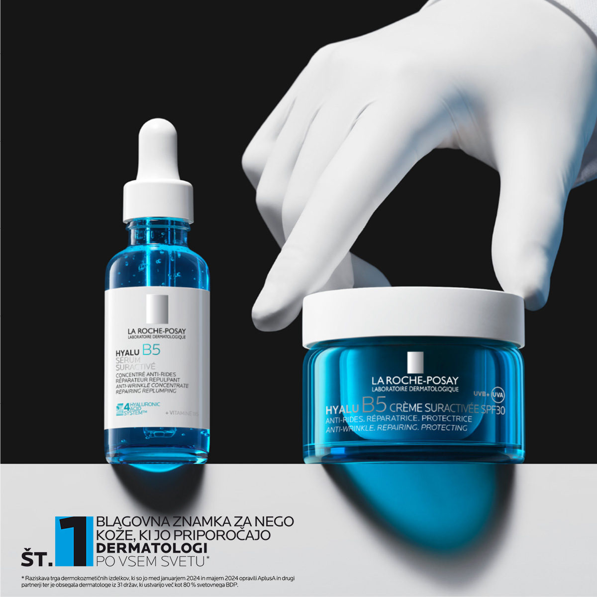 Hyalu B5 visoko učinkovita krema ZF 30 – La Roche-Posay, 50 ml refill