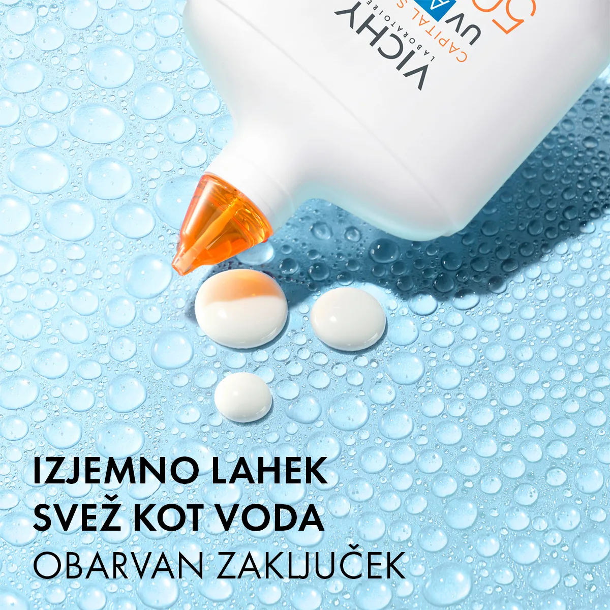 Vichy Capital Soleil UV-Aqua nevidni vlažilni fluid ZF 50, 50 ml