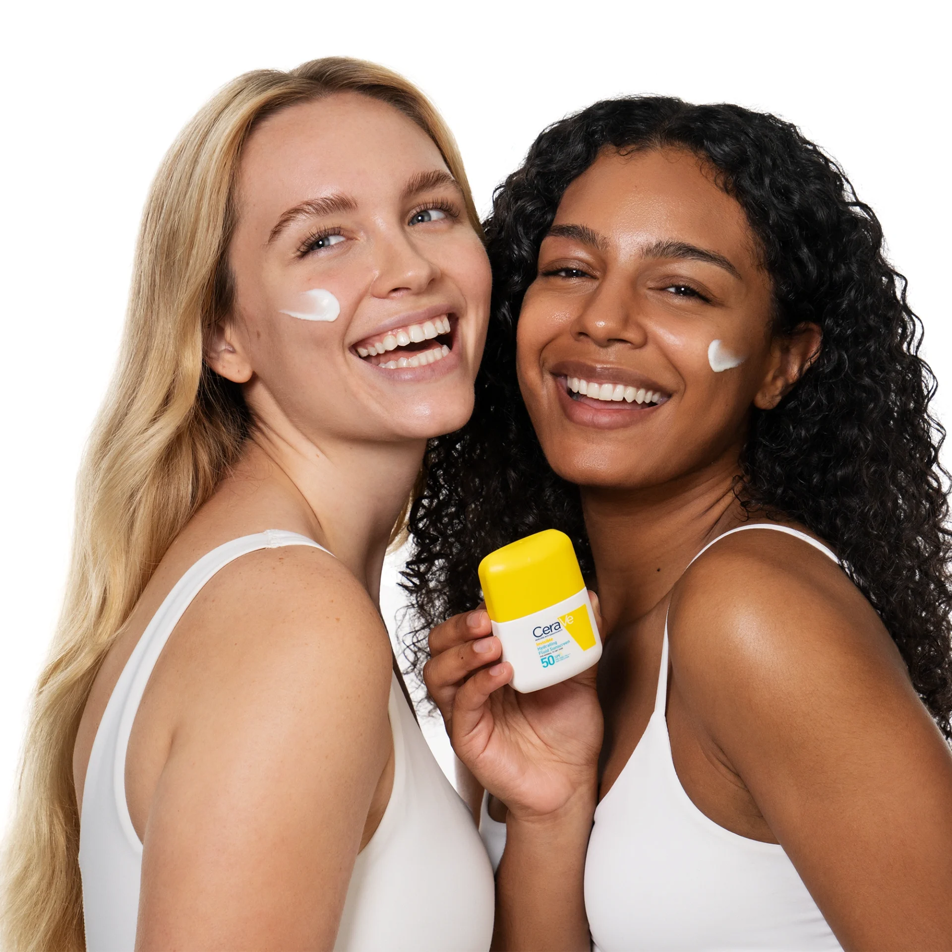 CeraVe Sun nevidni vlažilni fluid za zaščito pred soncem ZF 50, 50 ml