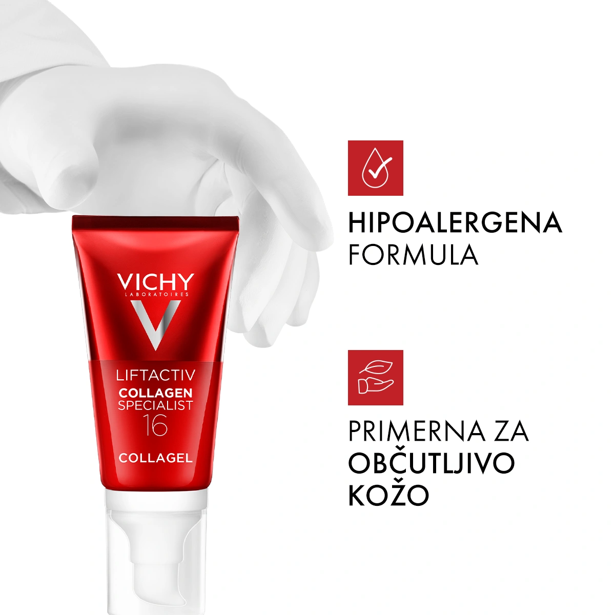Vichy Liftactiv Collagen Specialist 16 Collagel gel, 50 ml