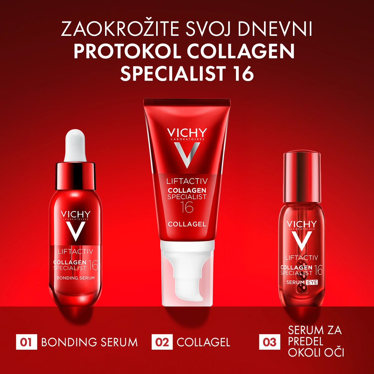 Vichy Liftactiv Collagen Specialist 16 Collagel gel, 50 ml