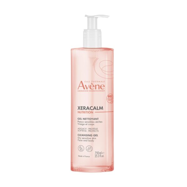 Avène XeraCalm Nutrition vlažilni gel za čiščenje, 750 ml