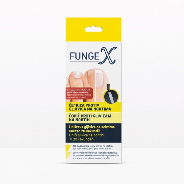 FungeX čopič proti glivicam na nohtih, 1 čopič