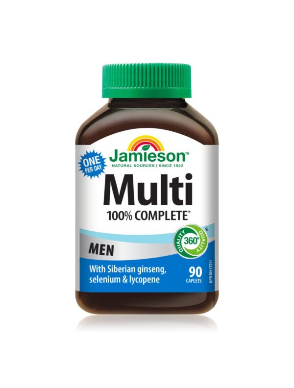 Jamieson Multivitamini za moške tablete, 90 tablet