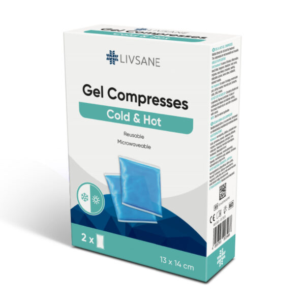 Livsane hladno-topli (Cold/Hot) gel obkladki, 2 kosa