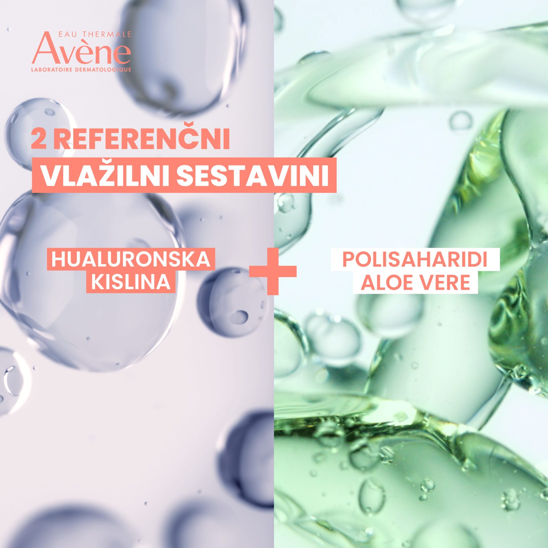 Avène Hydrance Aqua-gel vlažilna gel krema, 50 ml