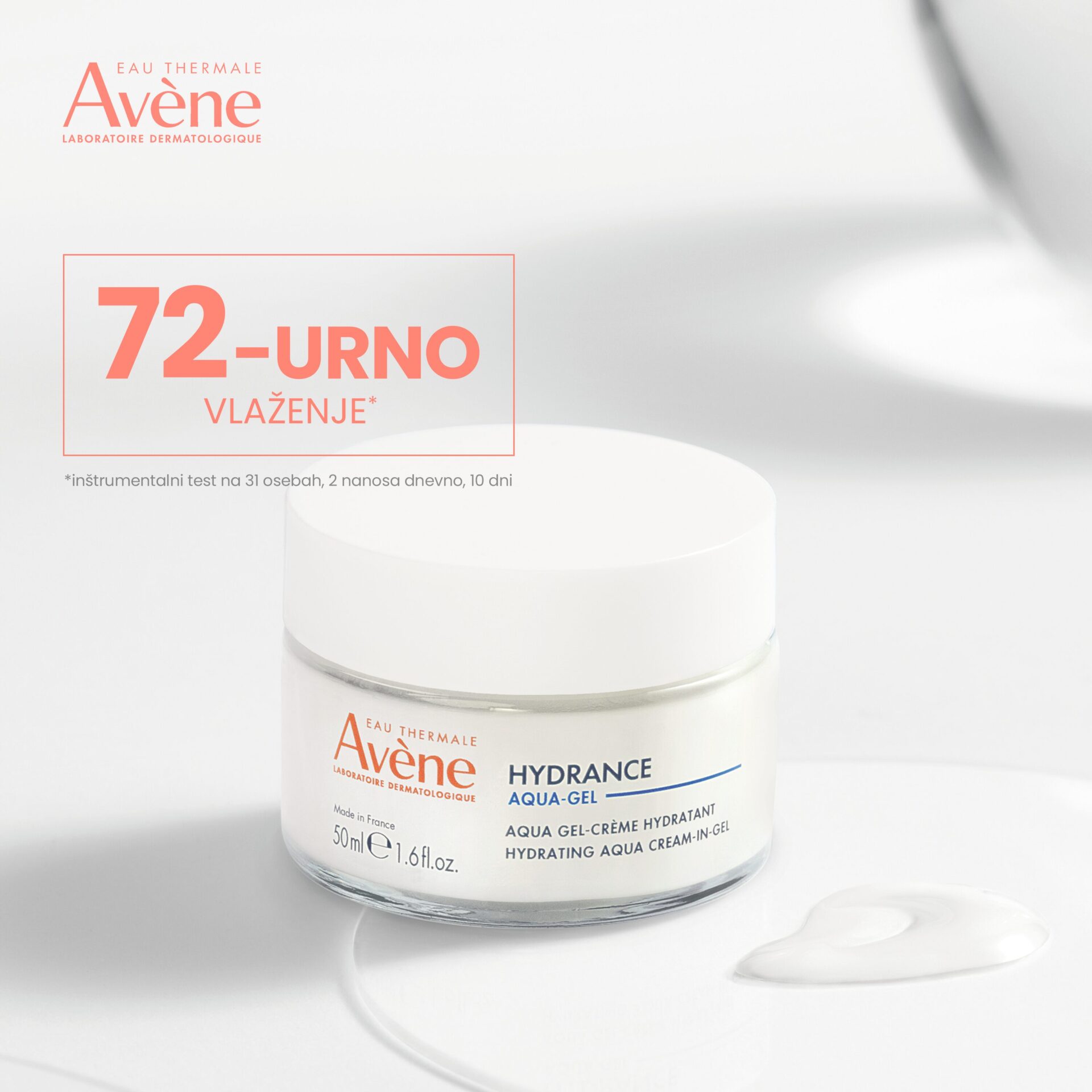 Avène Hydrance Aqua-gel vlažilna gel krema, 50 ml
