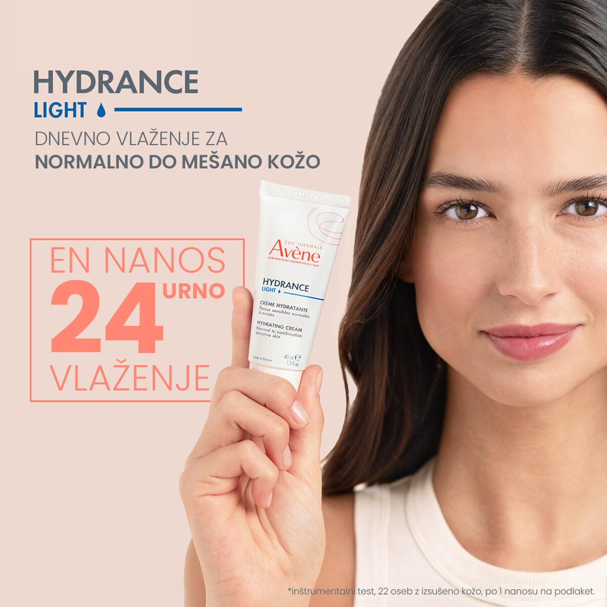 Avène Hydrance Light vlažilna krema, 40 ml