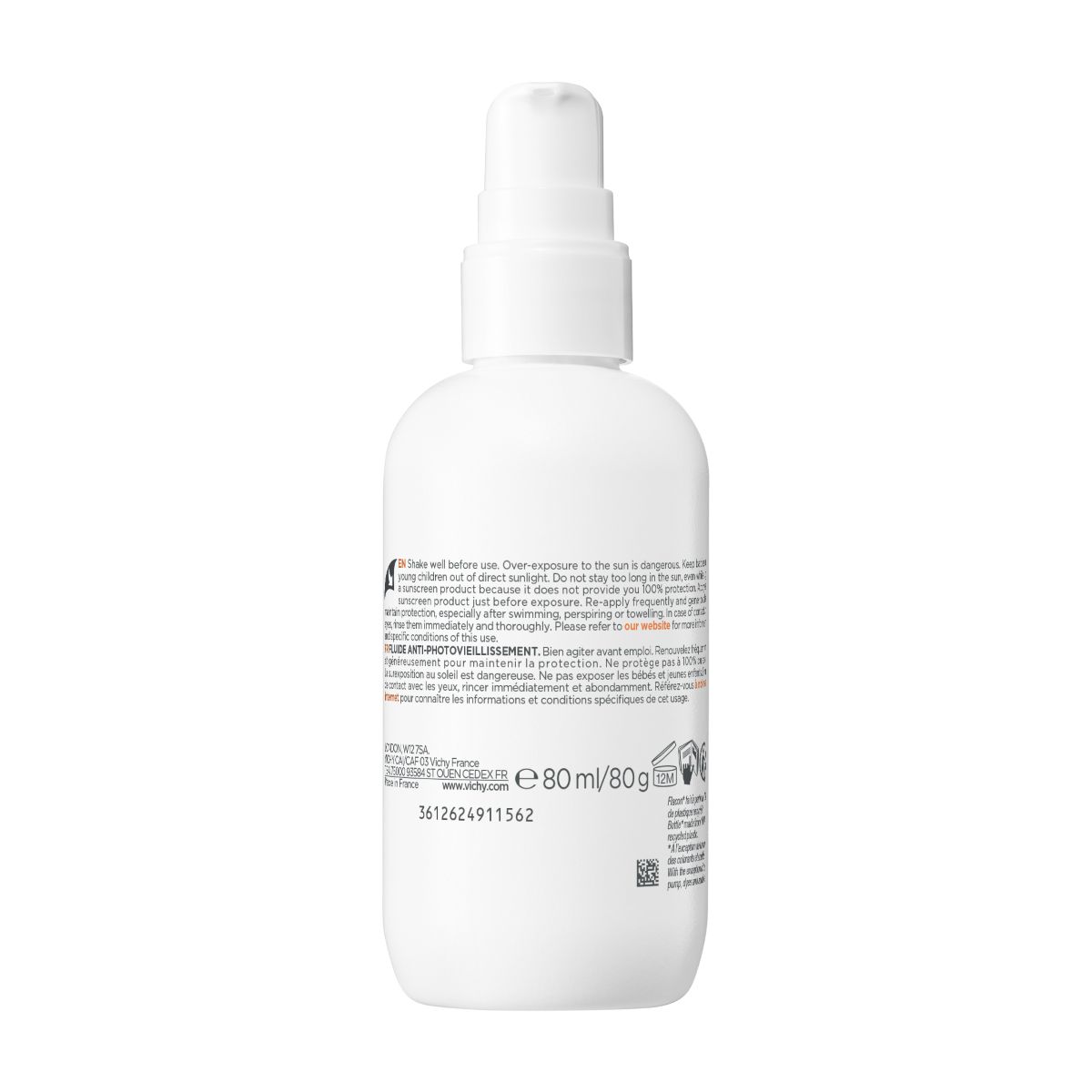Vichy Capital Soleil UV-Age dnevni fluid proti znakom fotostaranja ZF 50+, 80 ml