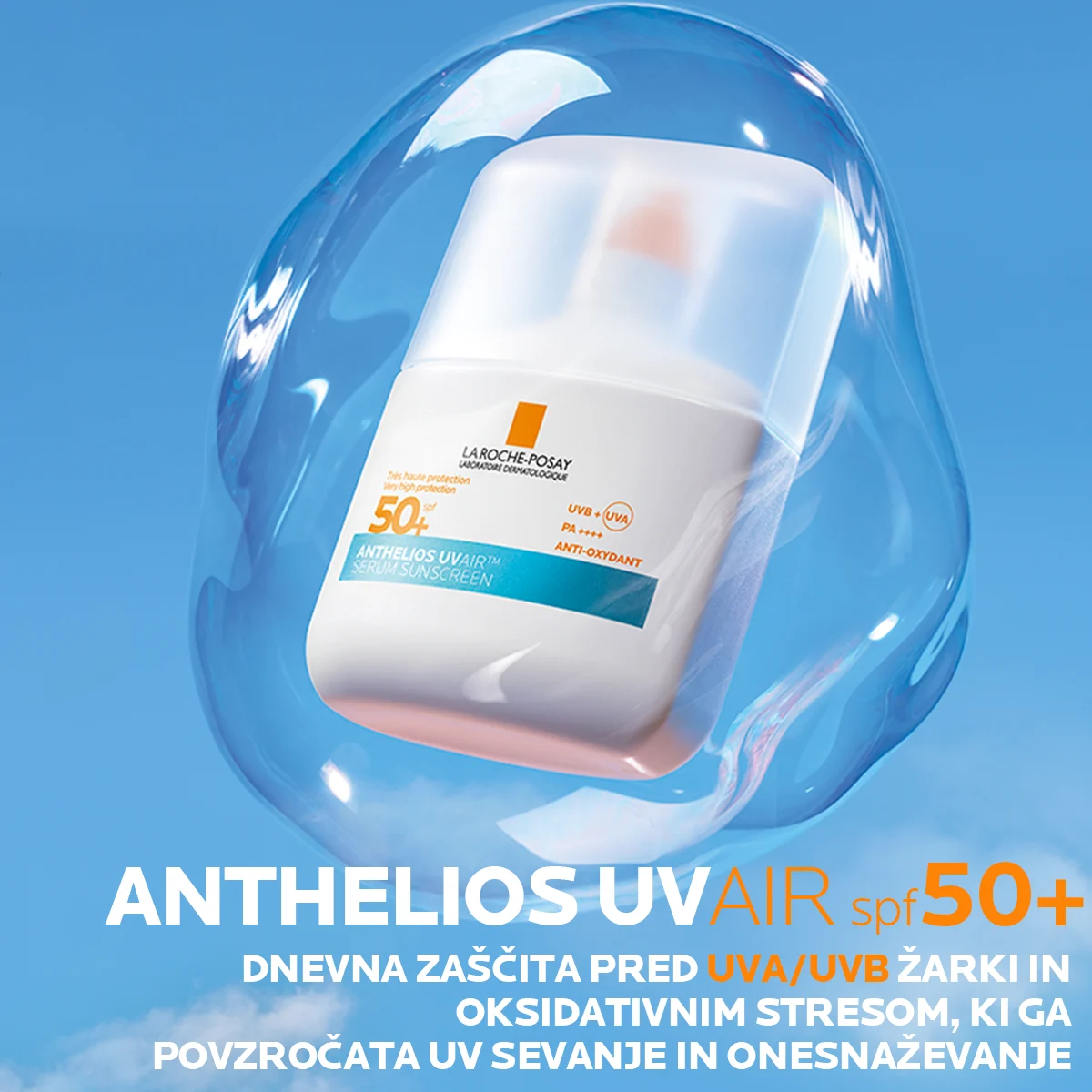 Anthelios UVAir dnevni serum za zaščito pred soncem ZF 50+ – La Roche-Posay, 50 ml