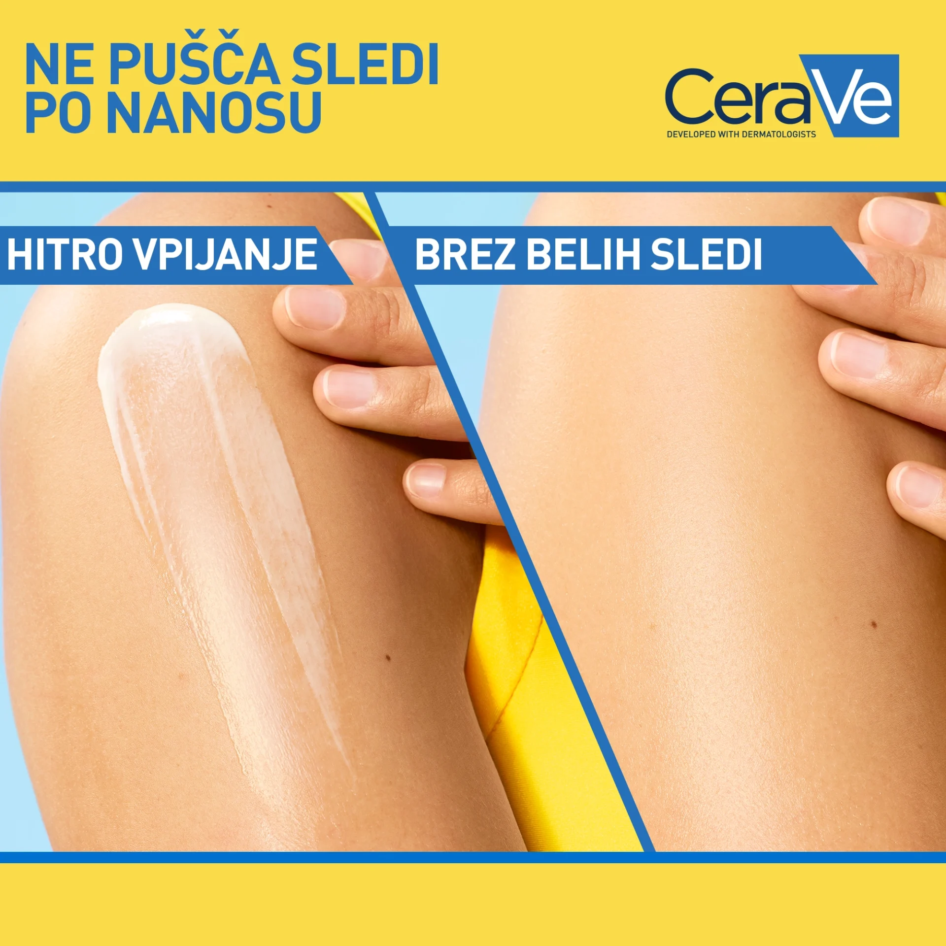 CeraVe Sun nevidni losjon za zaščito pred soncem ZF 50+, 177 ml