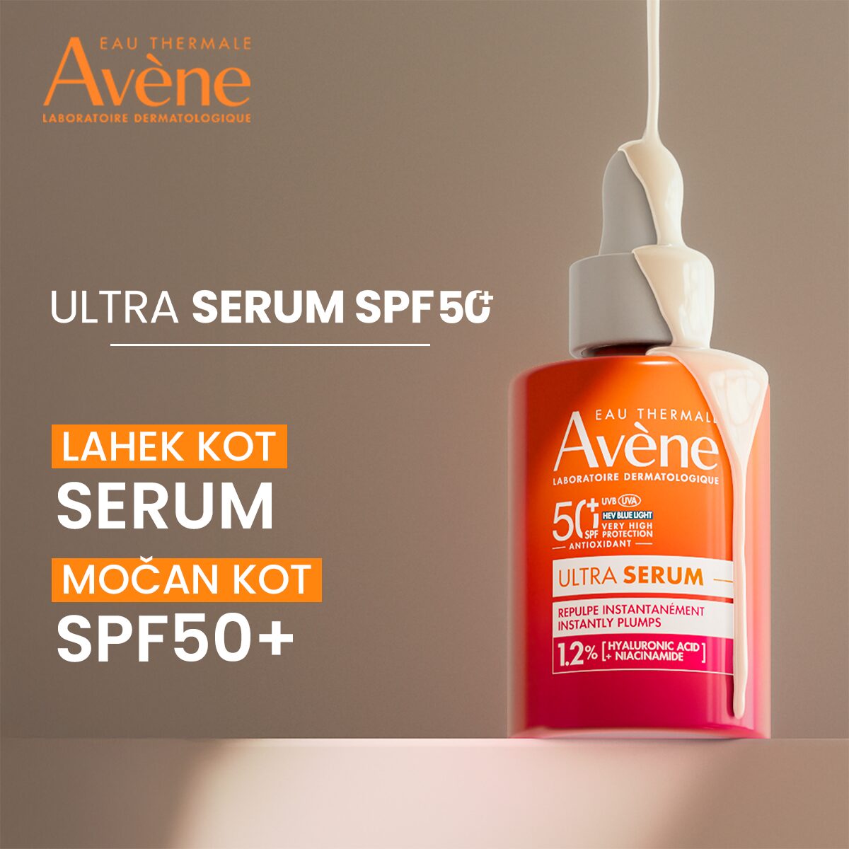Avène Sun ultra serum ZF 50+, 30 ml