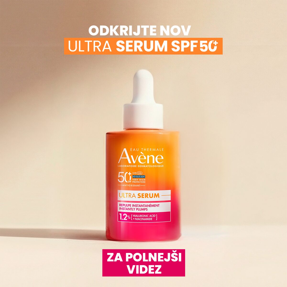 Avène Sun ultra serum ZF 50+, 30 ml