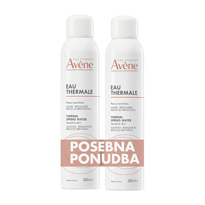Avène termalna izvirska voda pršilo, 2 x 300 ml