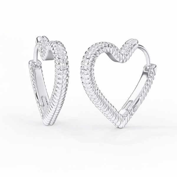 Biojoux uhani BJT400 Queen Jezebel srebrna, 1 par