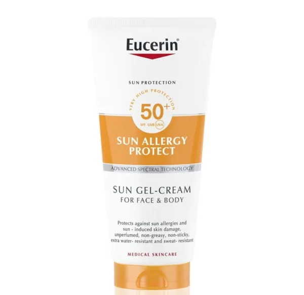 Eucerin Sun Allergy Protect kremni gel za zaščito pred soncem ZF 50+, 200 ml