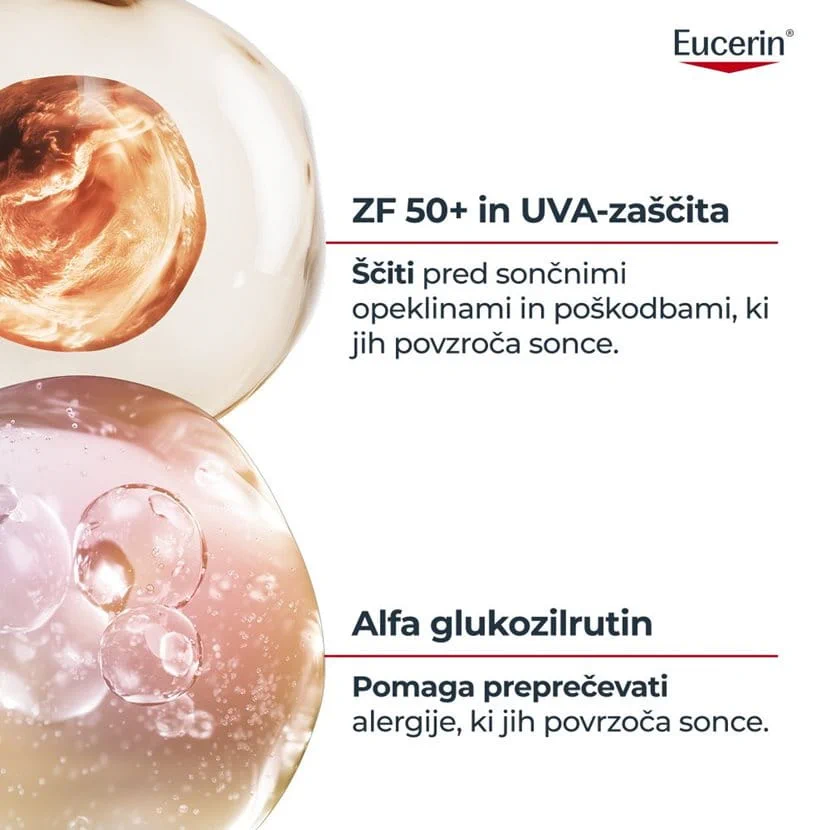 Eucerin Sun Allergy Protect kremni gel za zaščito pred soncem ZF 50+, 200 ml
