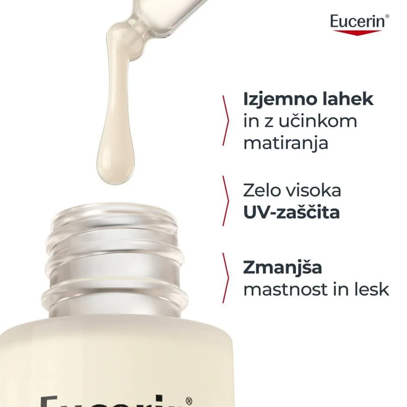 Eucerin Sun Oil Control dnevni UV serum ZF 50+, 30 ml