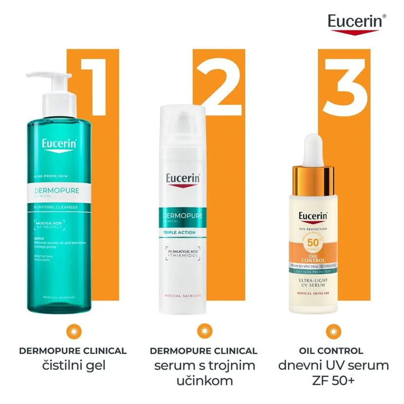 Eucerin Sun Oil Control dnevni UV serum ZF 50+, 30 ml