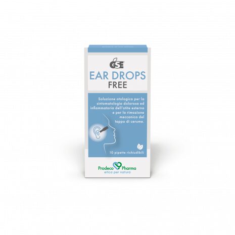 GSE Ear Drops Free kapljice za uho, 10 × 0,3 ml