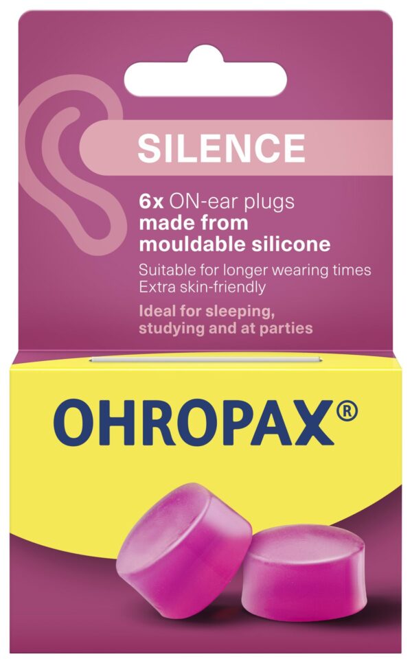 Ohropax Silence – čepki za ušesa, 6 čepkov