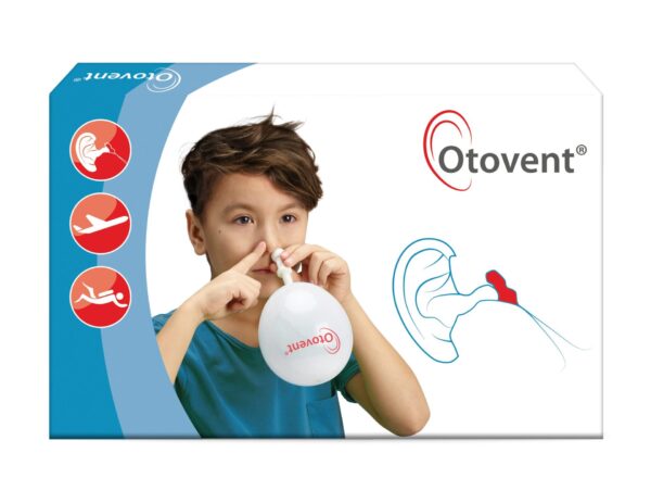 Otovent pripomoček za uravnavanje tlaka v ušesih, 1 set