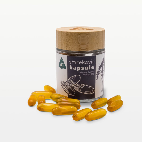 Smrekovit kapsule, 48 kapsul