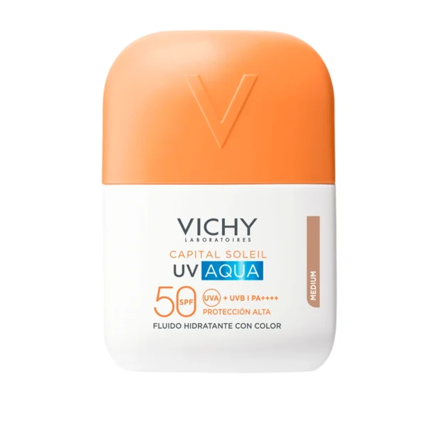 Vichy Capital Soleil UV-Aqua tonirani vlažilni fluid ZF 50 medium, 50 ml