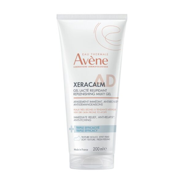 Avène XeraCalm A.D mlečni gel za obnovo lipidov, 200 ml