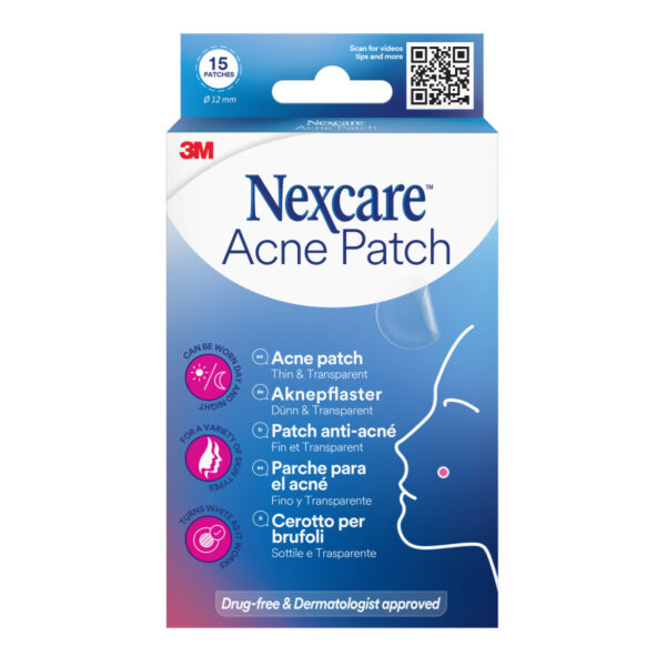 Nexcare Acne Patch obliži za akne, 15 obližev
