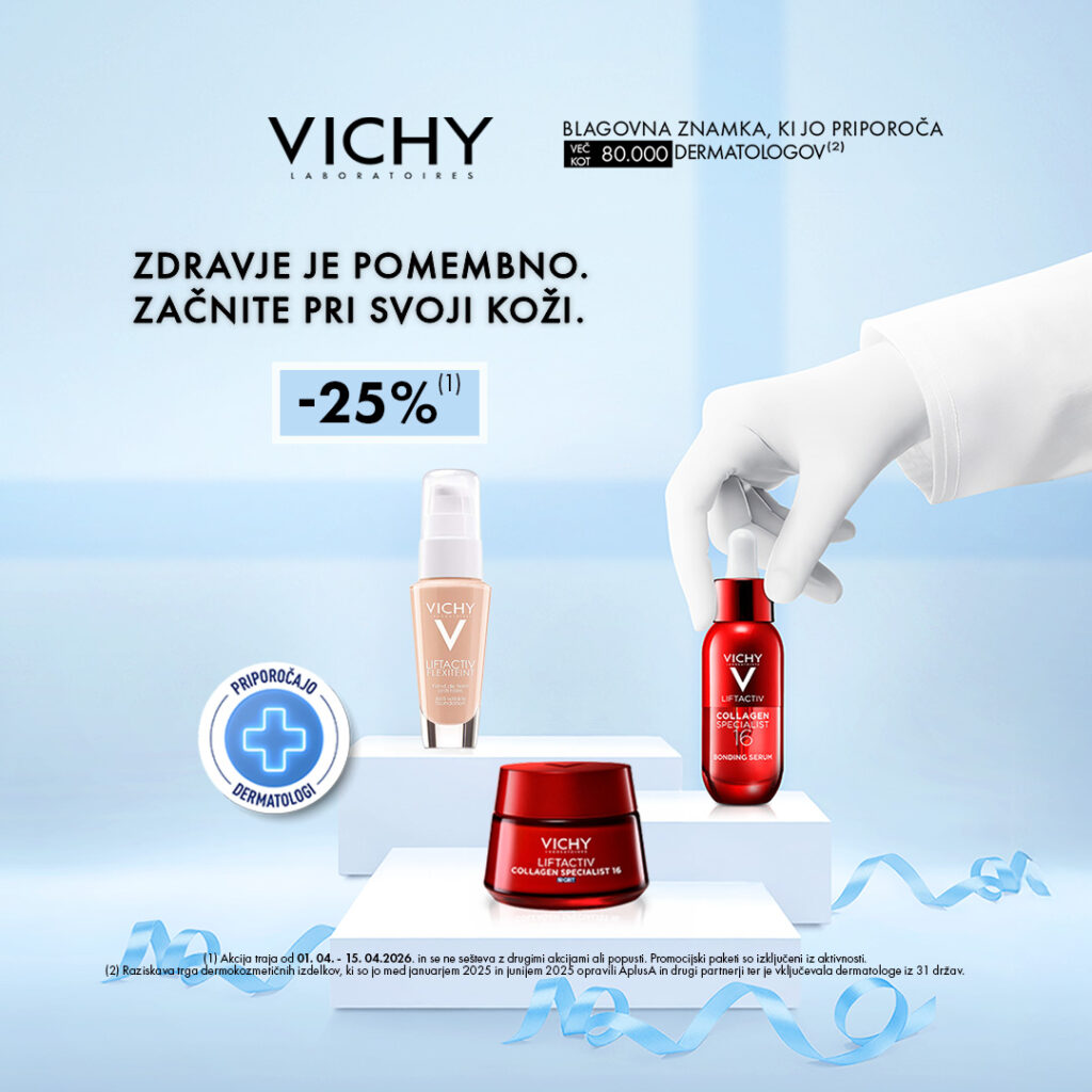 -25 % | Vichy Liftactiv + Flextient (1. 4. 2026 – 15. 4. 2026) -25 % | Vichy Liftactiv + Flextient (1. 4. 2026 – 15. 4. 2026)
