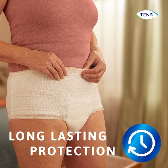 Tena Proskin Pants Plus mobilne hlačke – velikost L, 30 hlačk