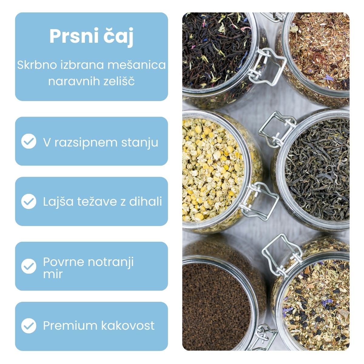 Galex prsni zeliščni čaj iz mešanice zelišč, 40 g
